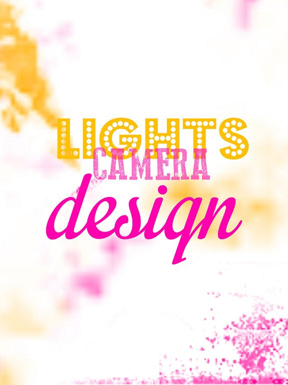 PosterGully Specials, Lights Camera Design, - PosterGully