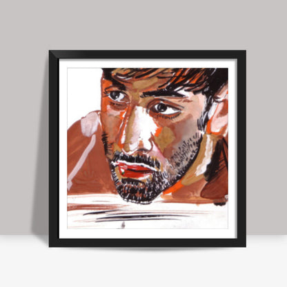 Ranbir Kapoor - the Rockstar Superstar Square Art Prints