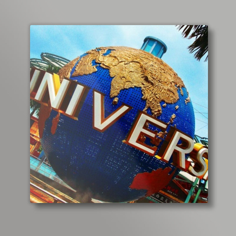 Universal studios Singapore Square Art Prints