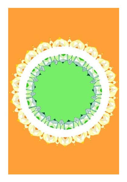 PosterGully Specials, Mandala Art | Republic Day Wall Art