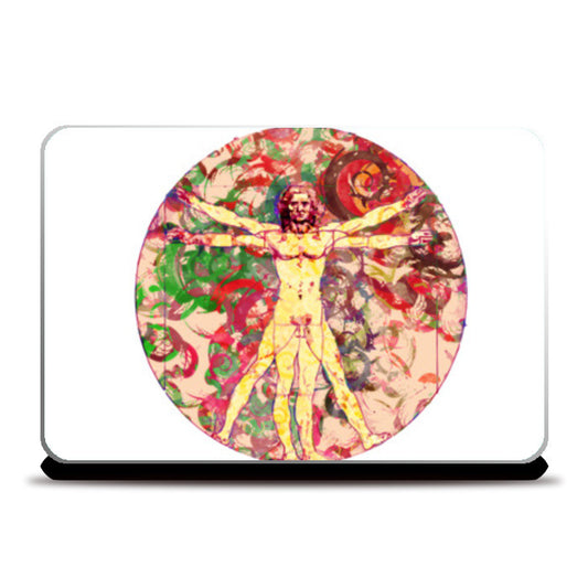 Laptop Skins, Vitruvian Man Laptop Skins