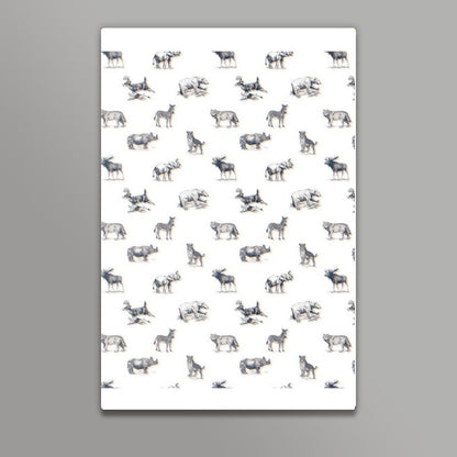 Safari Animal Wall Art