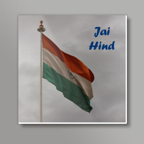 Republic Day National Flag Jai Hind Patriotic Square Art Prints| Buy ...