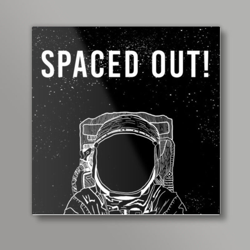 SPACED OUT! Square Art Prints