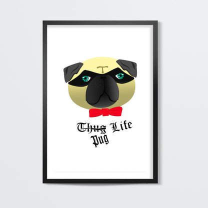 Pug Life Wall Art