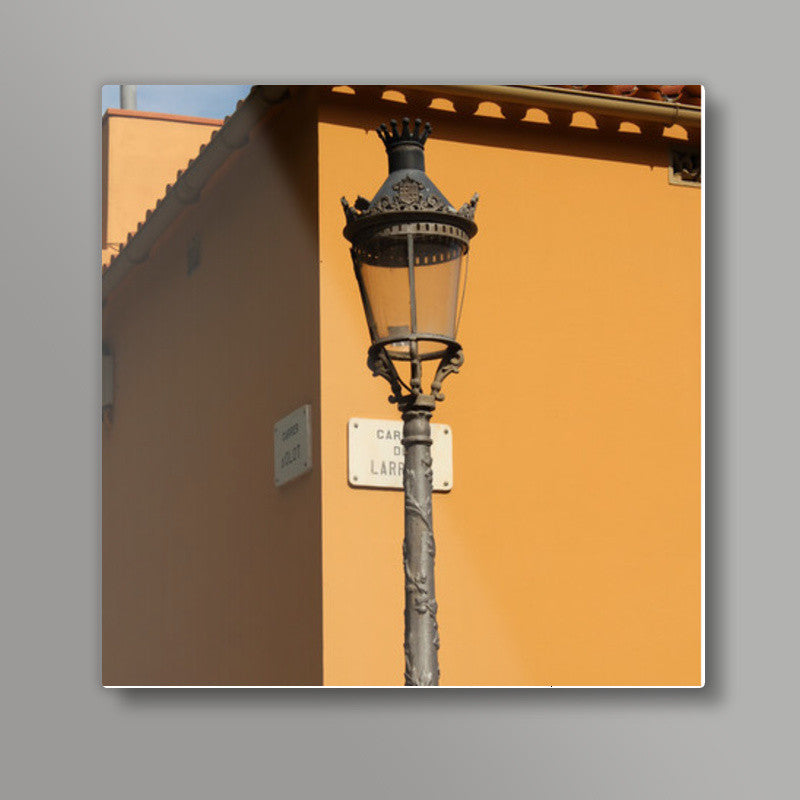 Lampshade love, Spain Square Art Prints