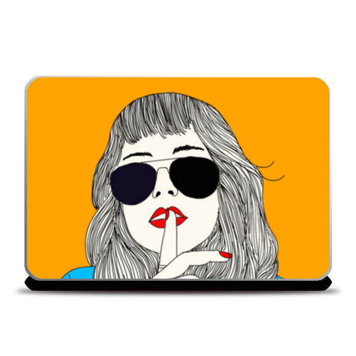 Shhh.. Laptop Skins