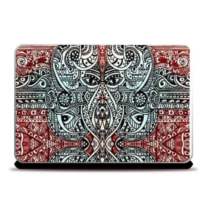 Eyes - Black n Brown Laptop Skins