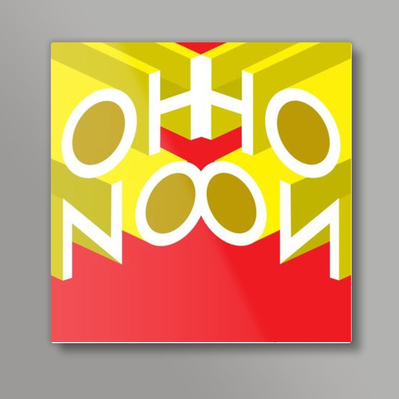 oh no! Square Art Prints