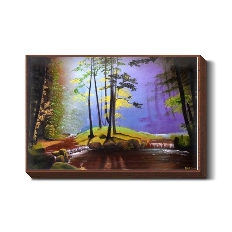 Forest Oil Painting Wall Art