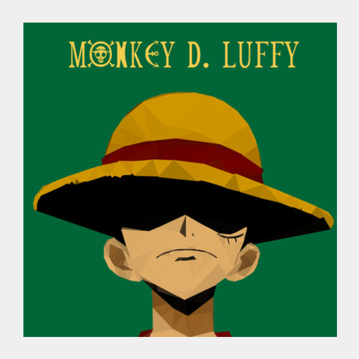 Square Art Prints, Luffy Square Art Prints