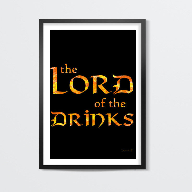 Lord of the Drinks Wall Art