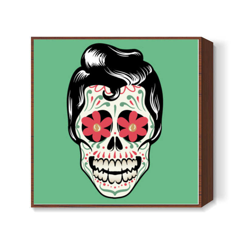 Skull Square Art Prints