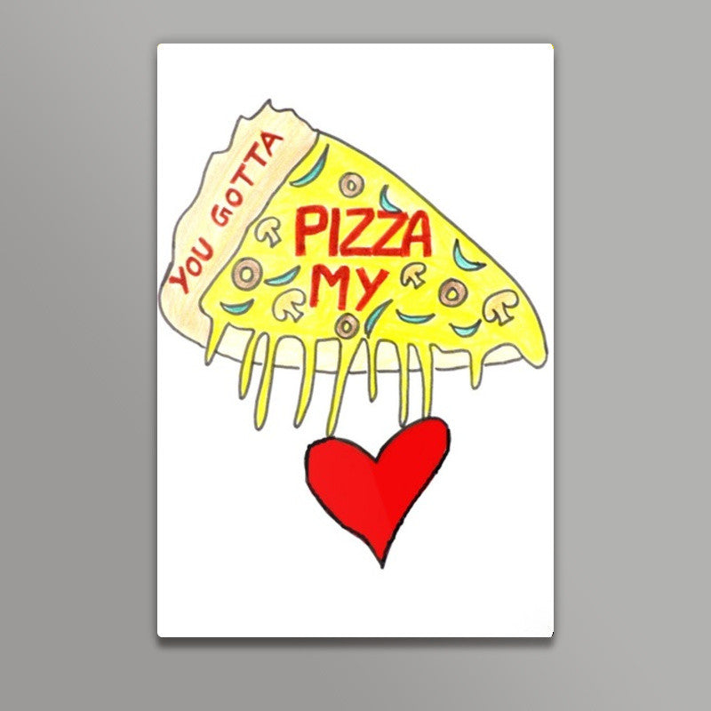 Pizza Love Wall Art