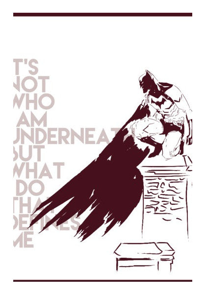 Wall Art, Batman Sketch Wall Art