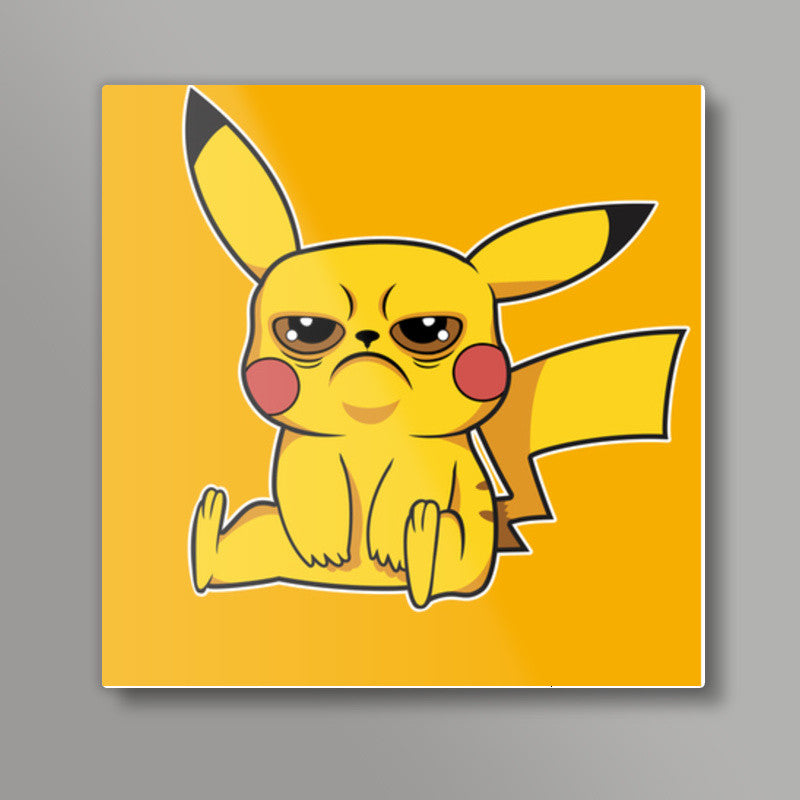 pikachu Square Art Prints