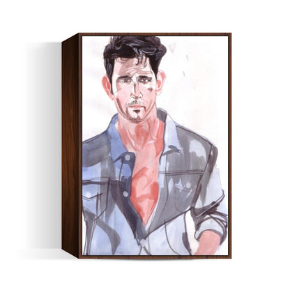 Hrithik Roshan is a dedicated actor Wall Art