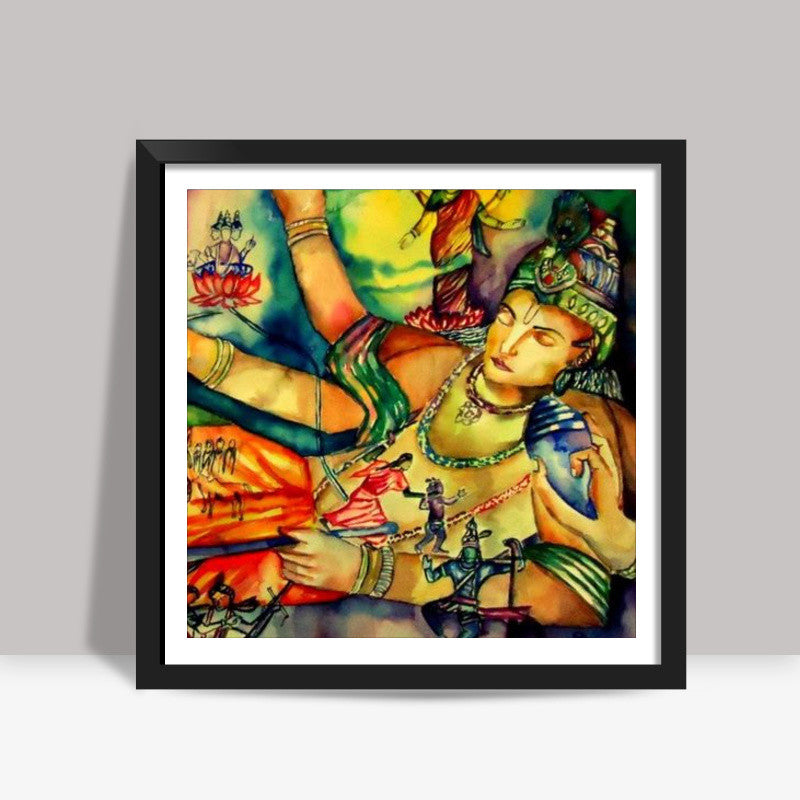 VISHNU Square Art Prints