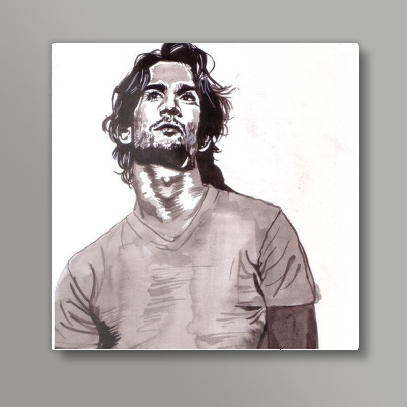 A dreamer am I - Sushant Singh Rajput Square Art Prints