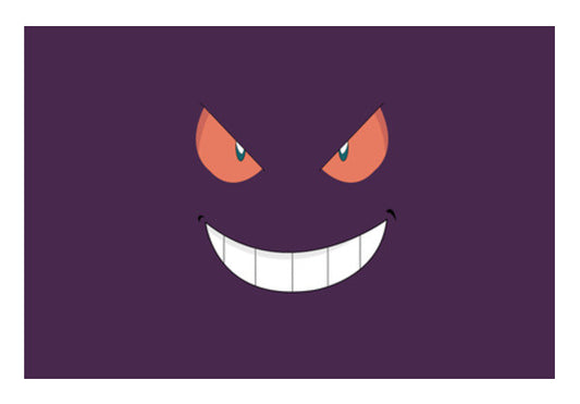 Gengar Pokemon Wall Art