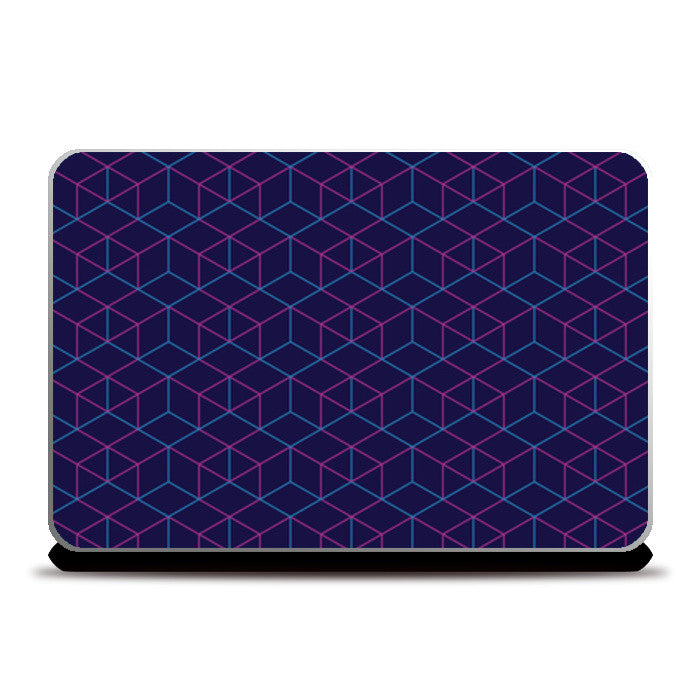 Laptop Skins, Isometric Pattern Laptop Skins