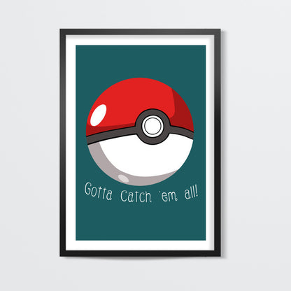 Pokeball Wall Art