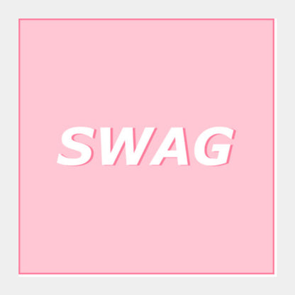 Swag Square Art Prints