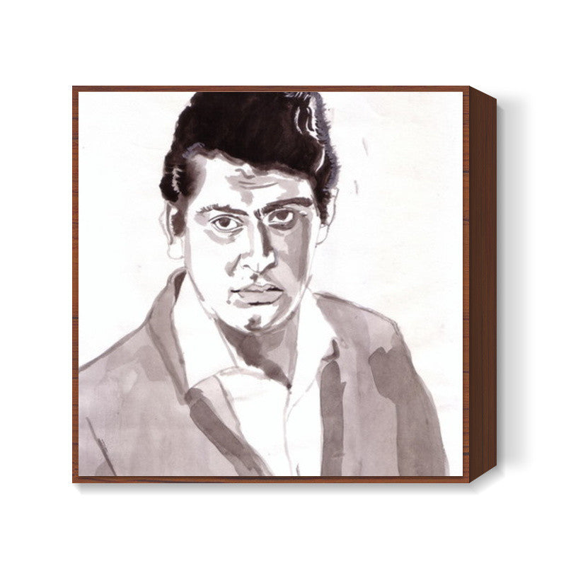 Manoj Kumar has been the best on-screen patriot Square Art Prints