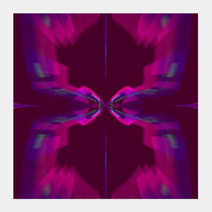 Color Blow Square Art Prints