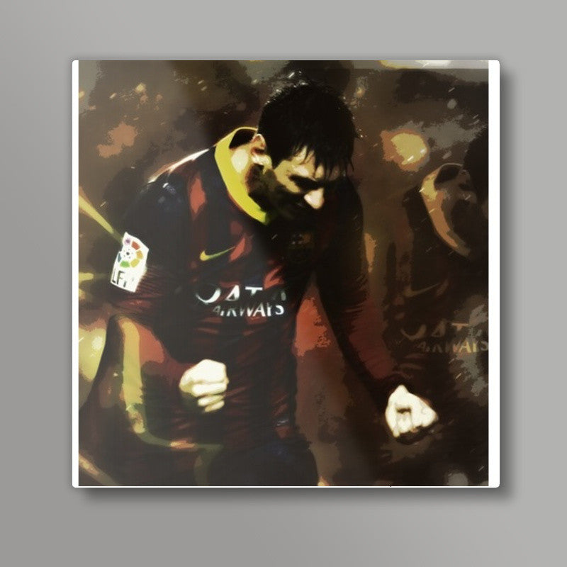 Messi. Square Art Prints