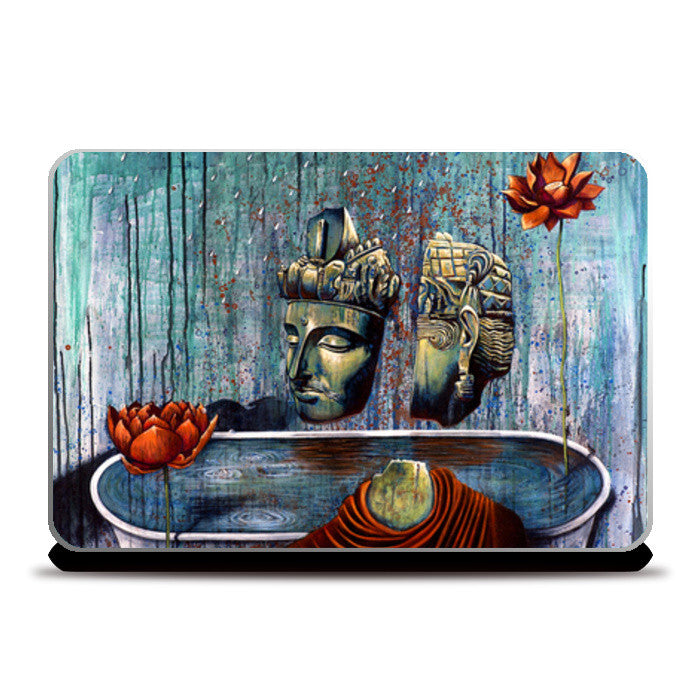 Bodhi Lotus and Tub Laptop Skins