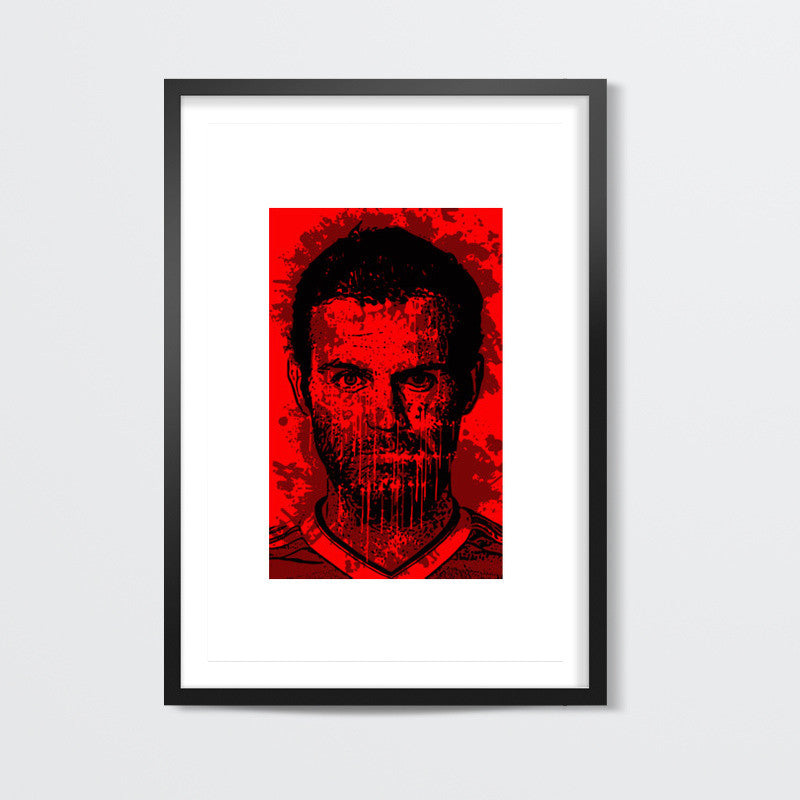 Juan Mata Illustration Wall Art