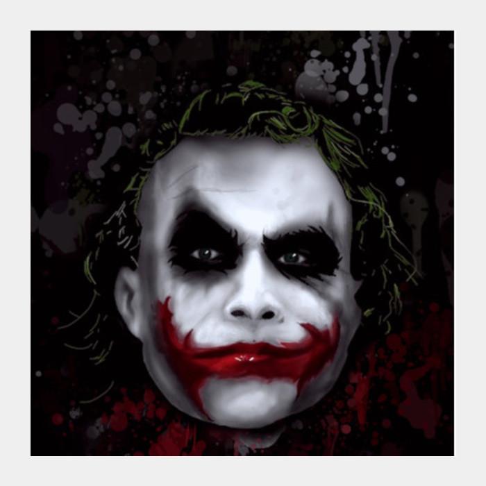 Joker Square Art Prints PosterGully Specials| Buy High-Quality Posters ...