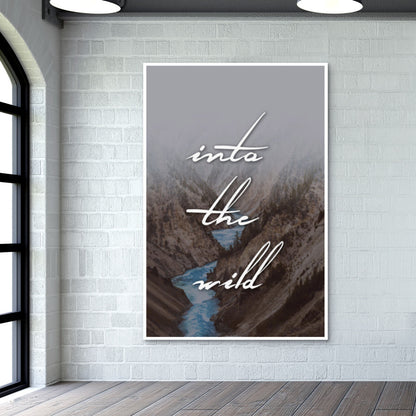 Into The Wild , Wall Art Print Wall Art