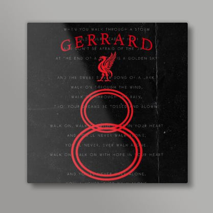 Steven Gerrard 8 , YNWA Liverpool FC