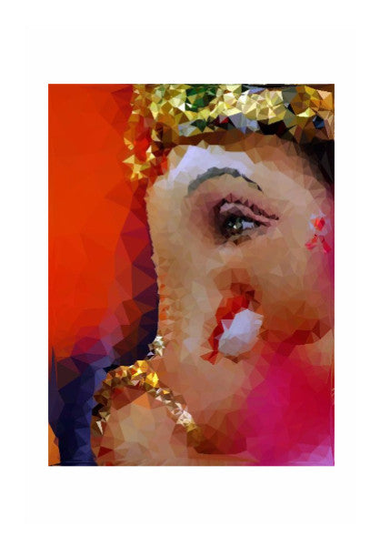 Wall Art, Ganpati Low Poly Wall art