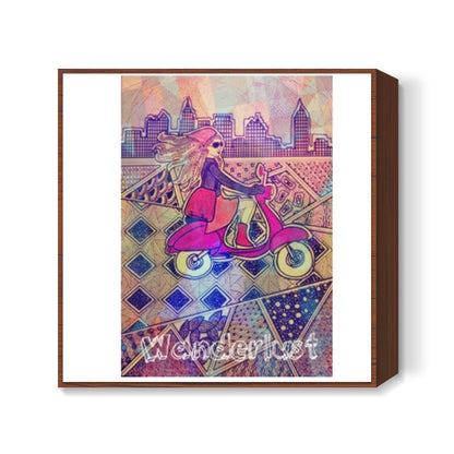 Wanderlust Square art print Square Art Prints