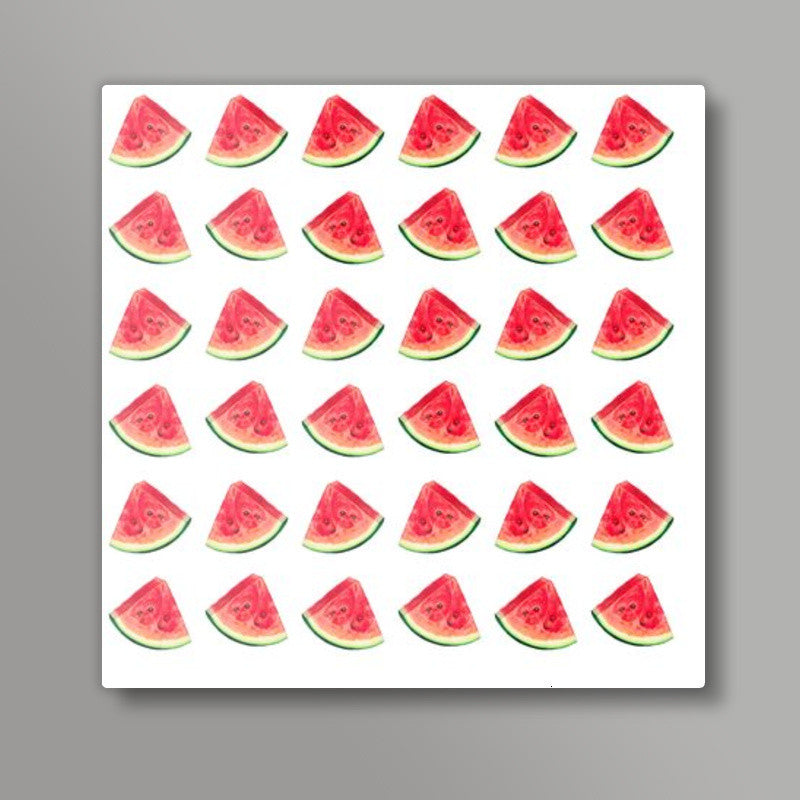 watermelon Pattern Square Art