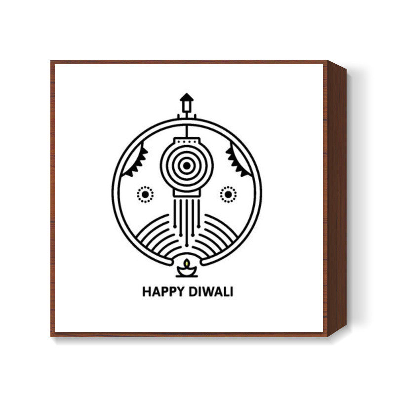 Diwali Square Art | Adil Siddiqui