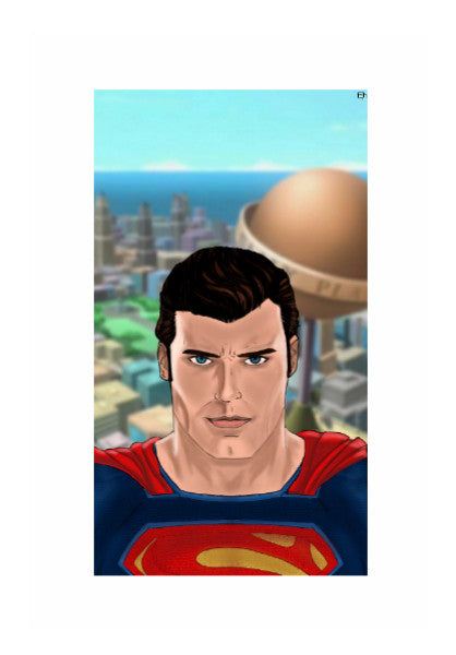 Wall Art, Superman in Metropolis, - PosterGully