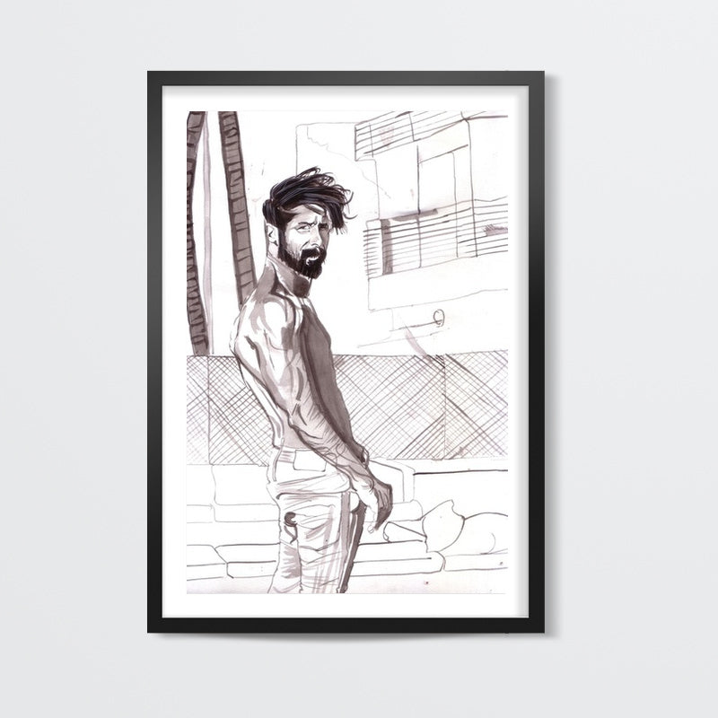 Shahid Kapoor has style and substance   Wall Art