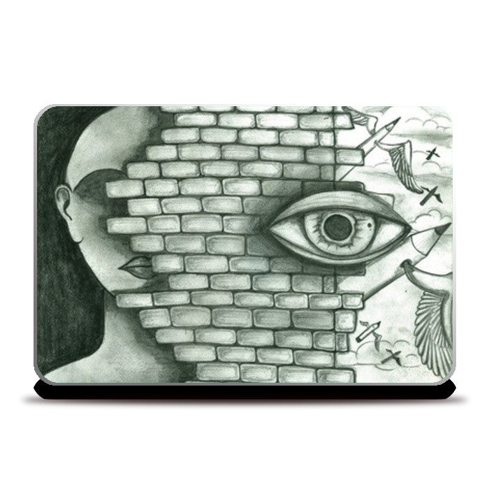 Dreams have wings  Laptop Skins