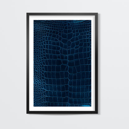 Blue skin Wall Art