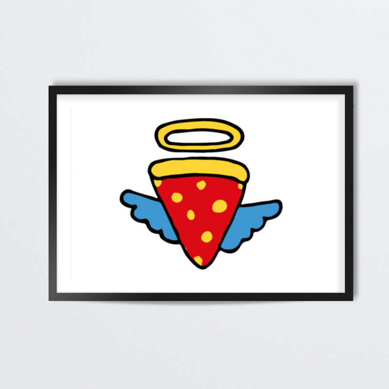 Pizza My Angel Wall Art