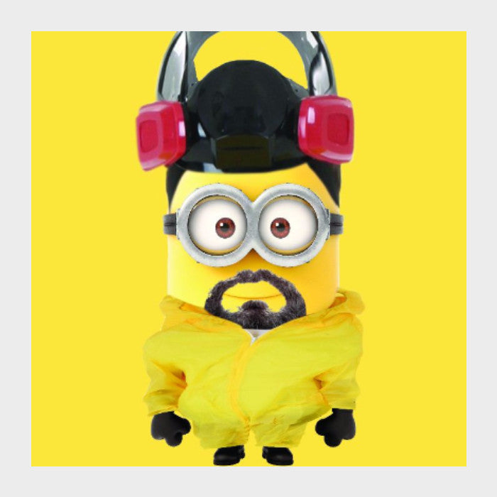 Square Art Prints, Minion Breaking Bad Heisenberg Square Art