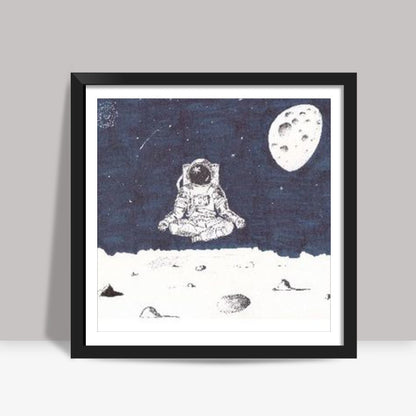 Meditating Yogi astronaut