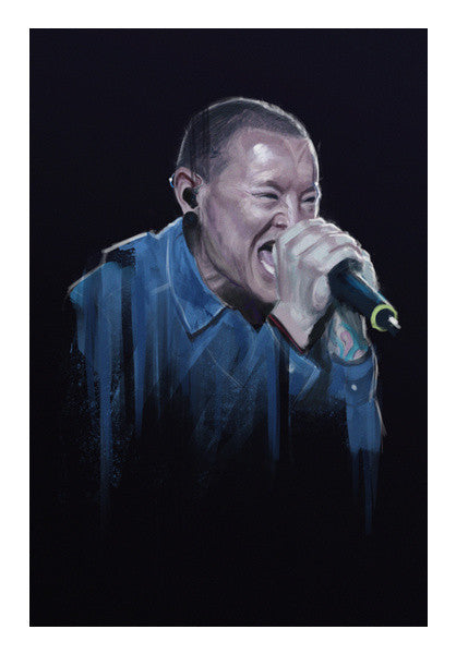 Chester Bennington Wall Art