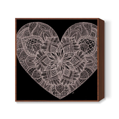 The Burst Of Love Square Art Prints