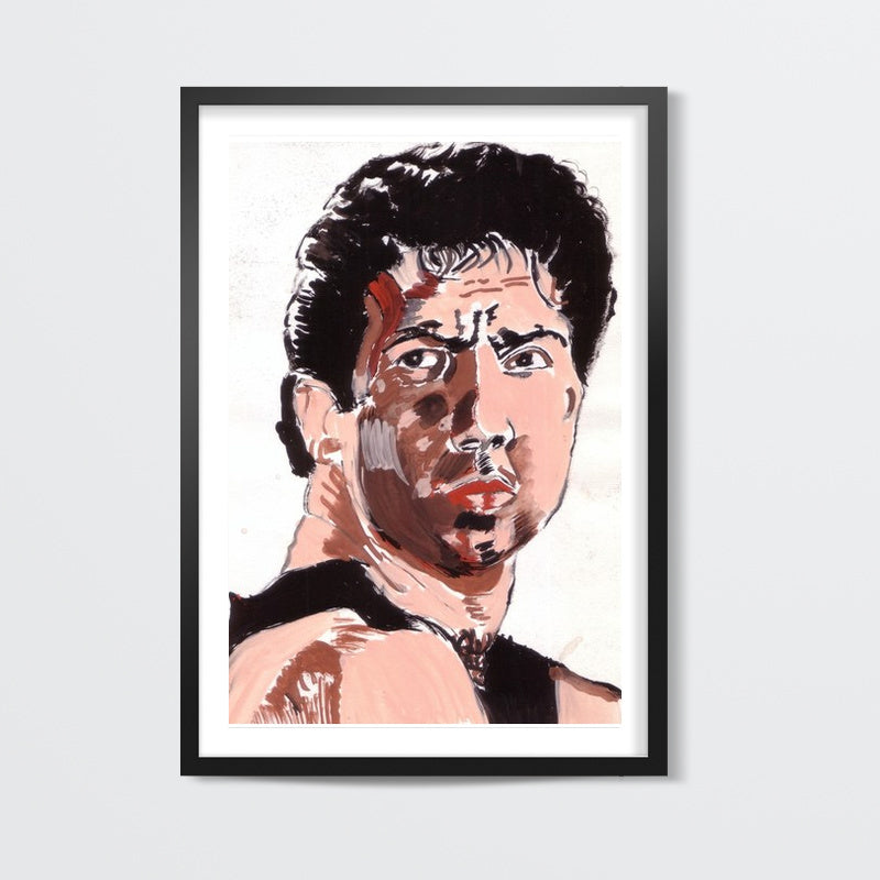 Sunny Deol was powerful as the angry young man in Ghayal Wall Art