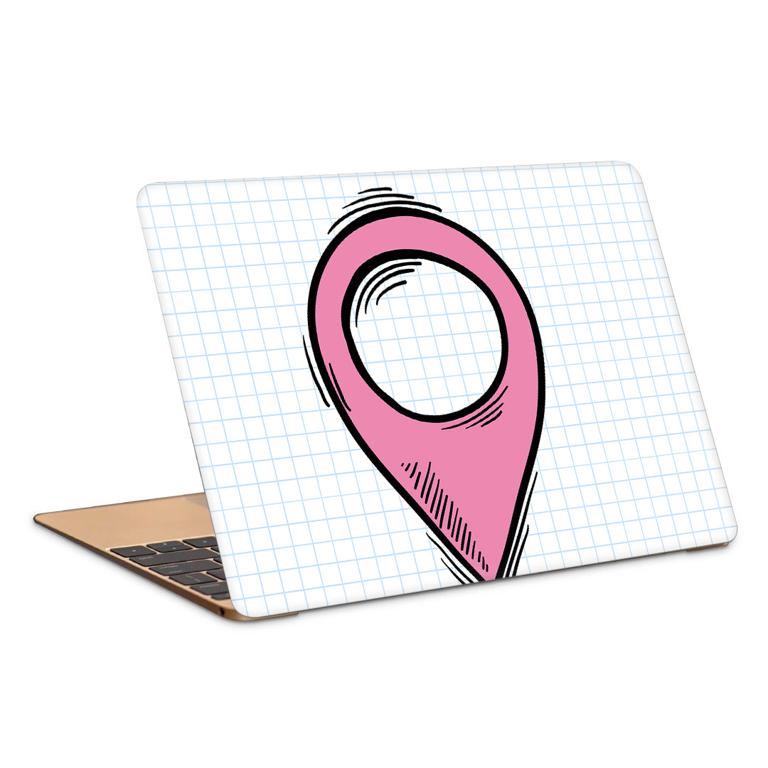 Location Minimal Artwork Laptop Skin